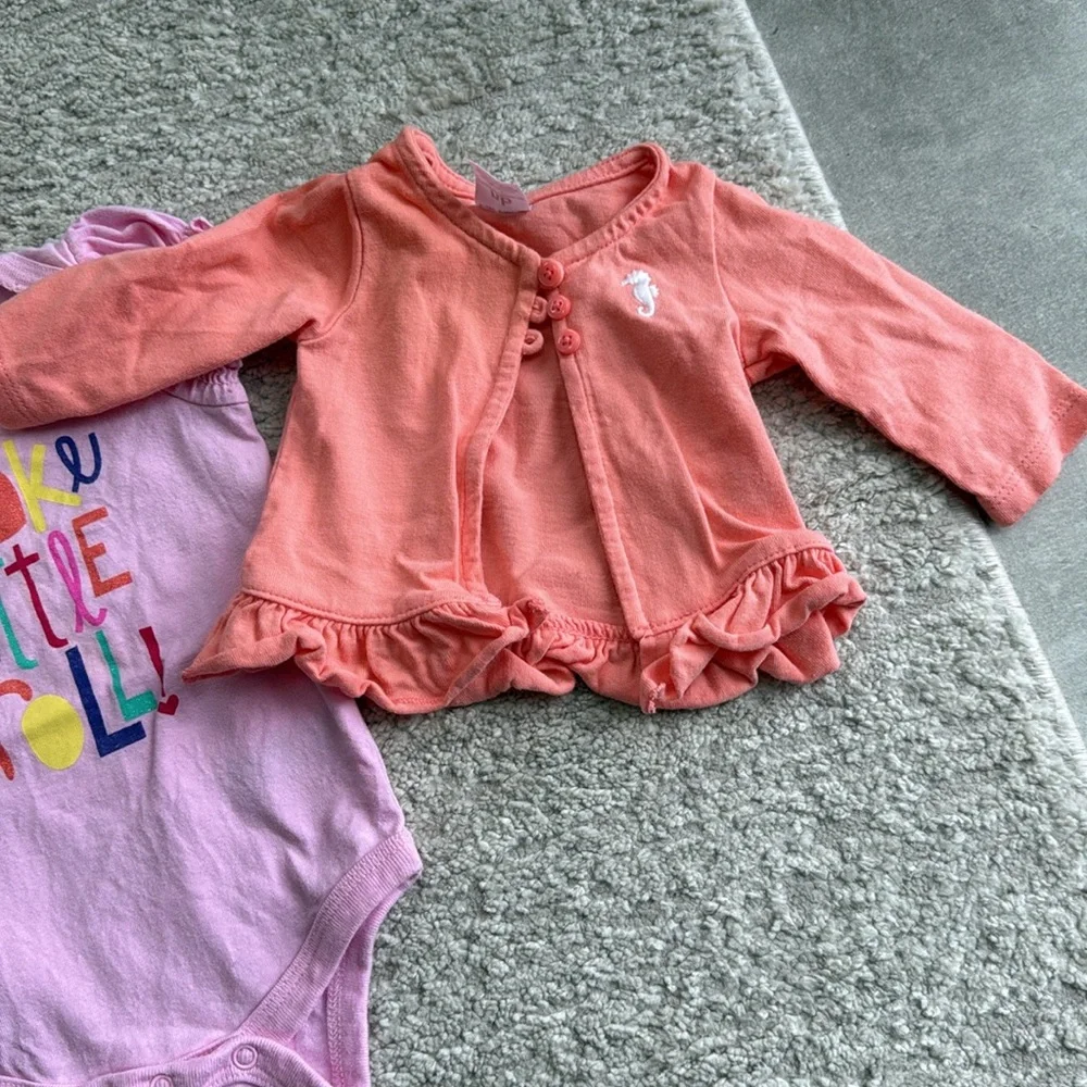 16 Piece Girl's NEWBORN Carter's, Koala Baby Mix & Match Tops & Bottoms